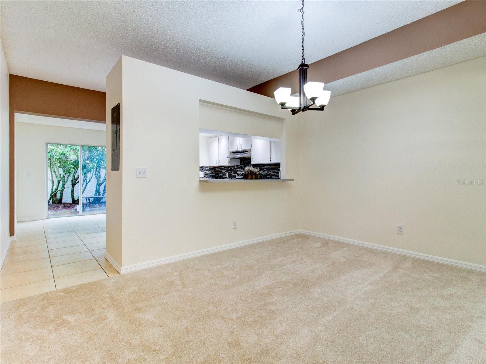 First Floor: Dining room