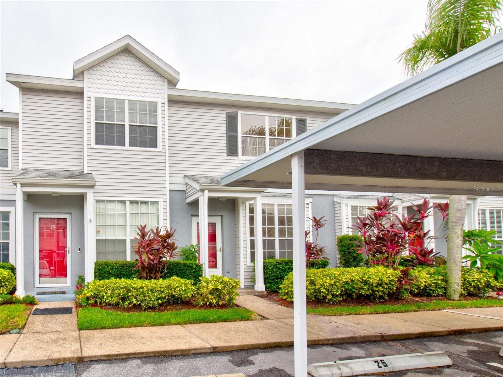 Outdoor View Of The Carport