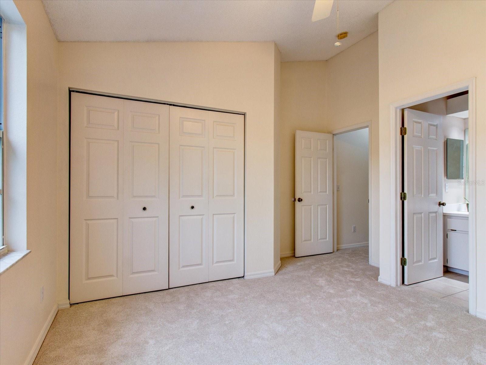 Second Floor: 2nd En-Suite Bedroom View Of The Built-In Closet And The Entrance To The En-Suite Full Bathroom