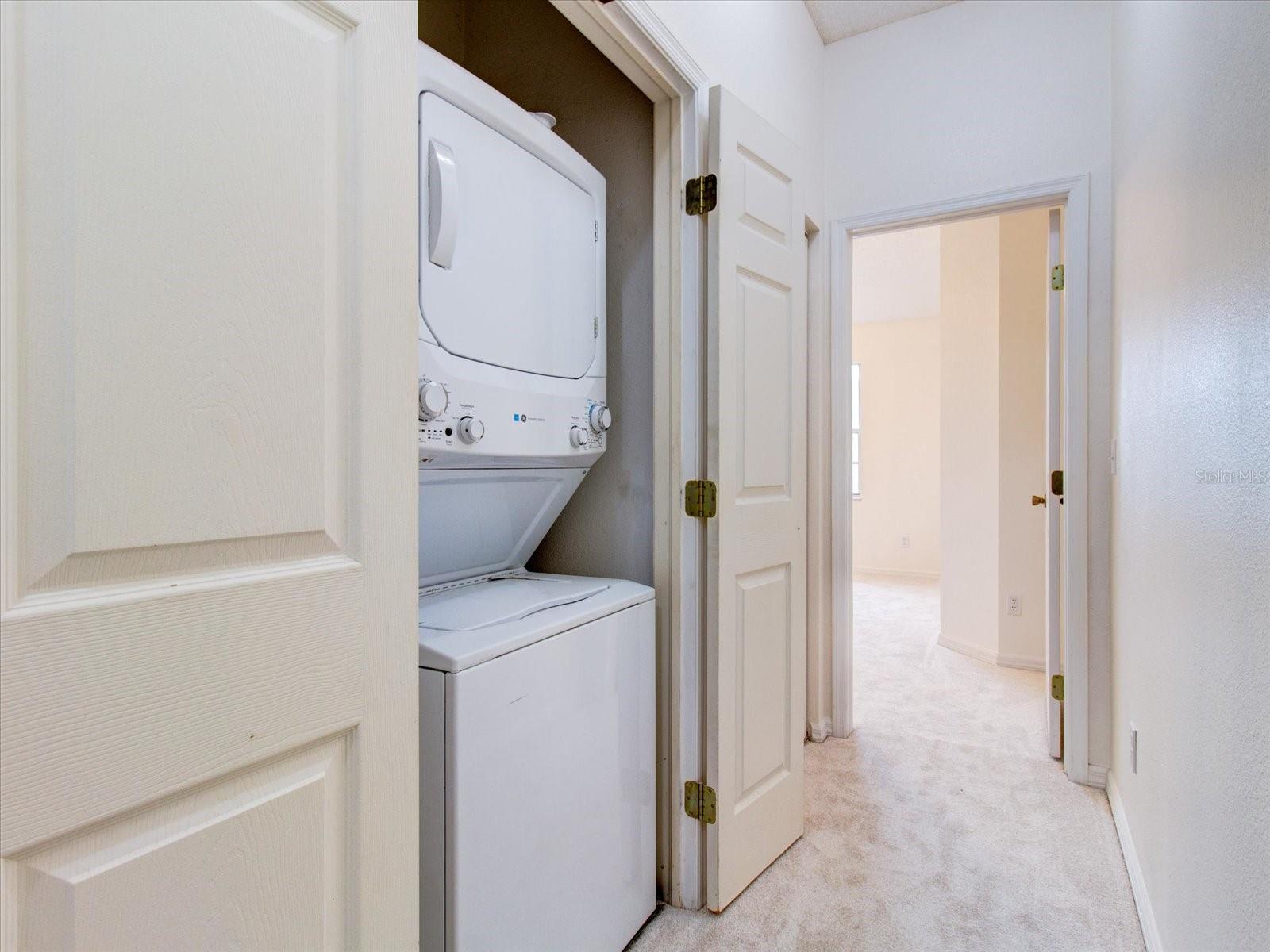 Second Floor: View of The Laundry Room And The 2nd En-Suite Bedroom Door Entrance