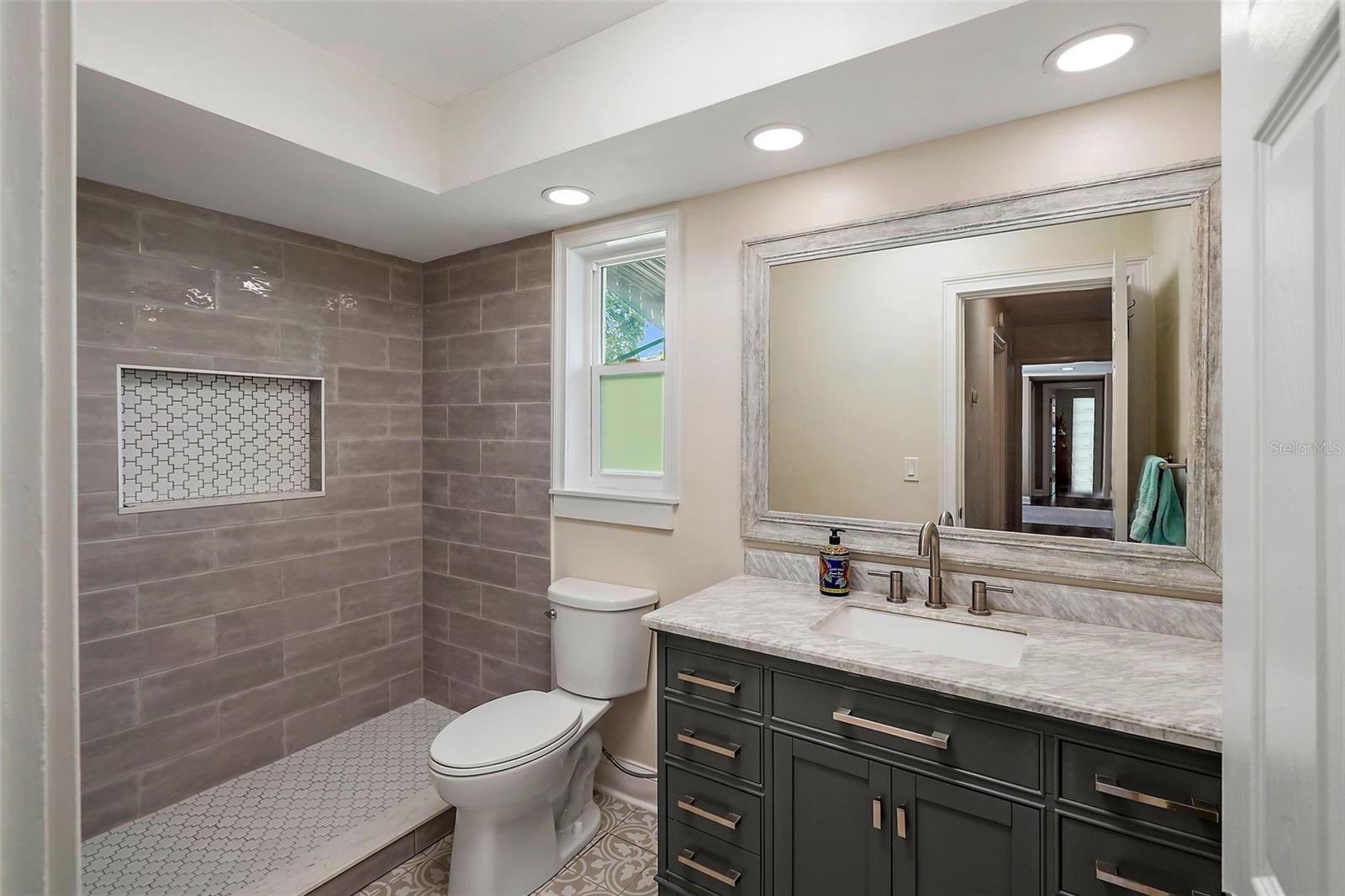 Beautifully remodeled Guest bathroom