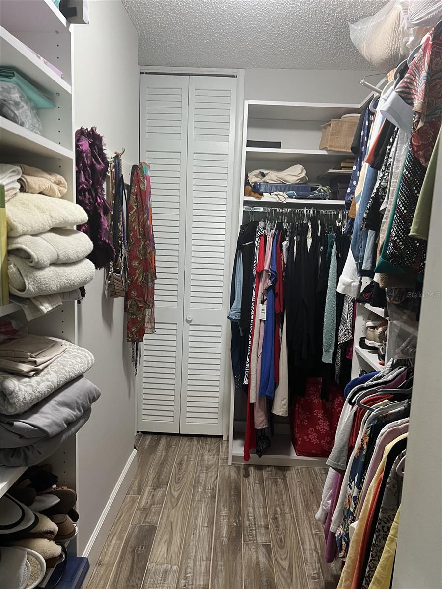 Primary bedroom closet