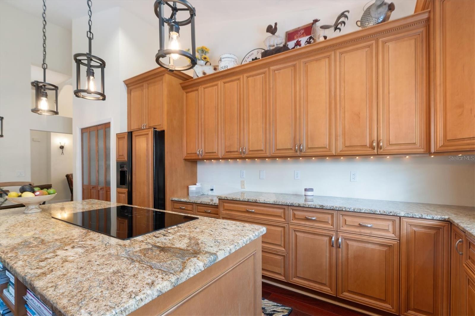 Beautiful Granite Counters and Cabinetry