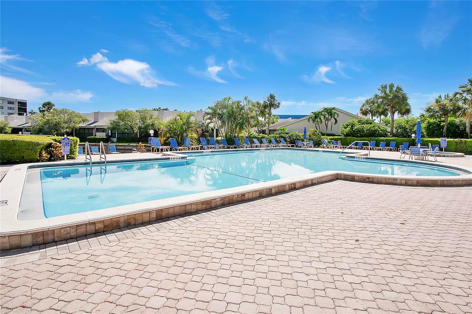 Room for everyone including water aerobics class