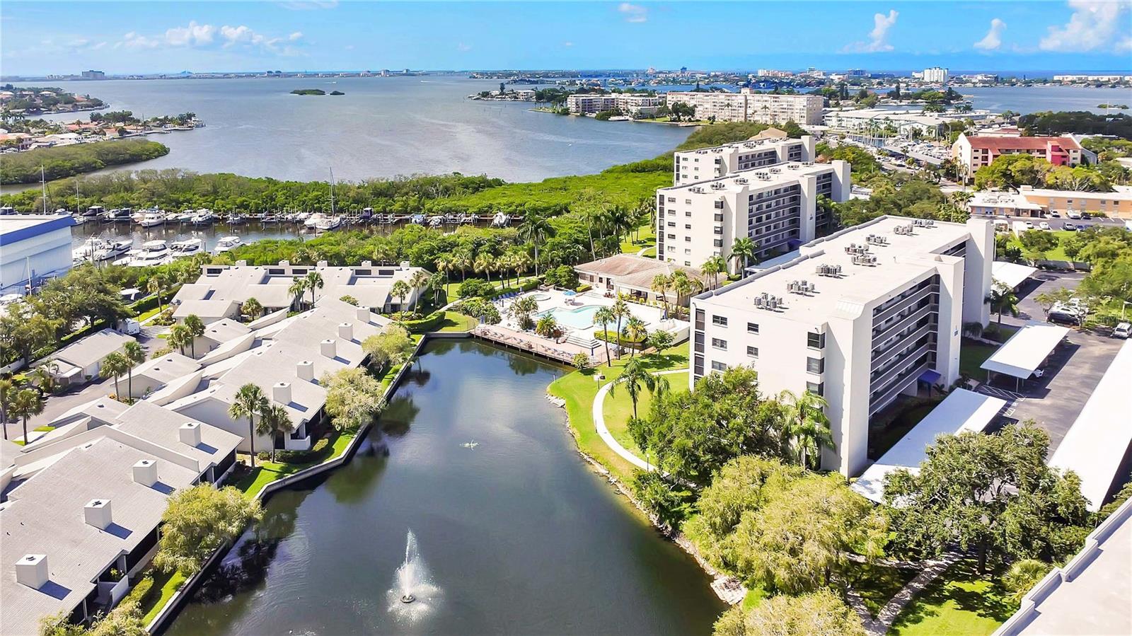 Catch Sunrises and Boca Ciega Bay from your balcony and enjoy sunsets from your kitchen