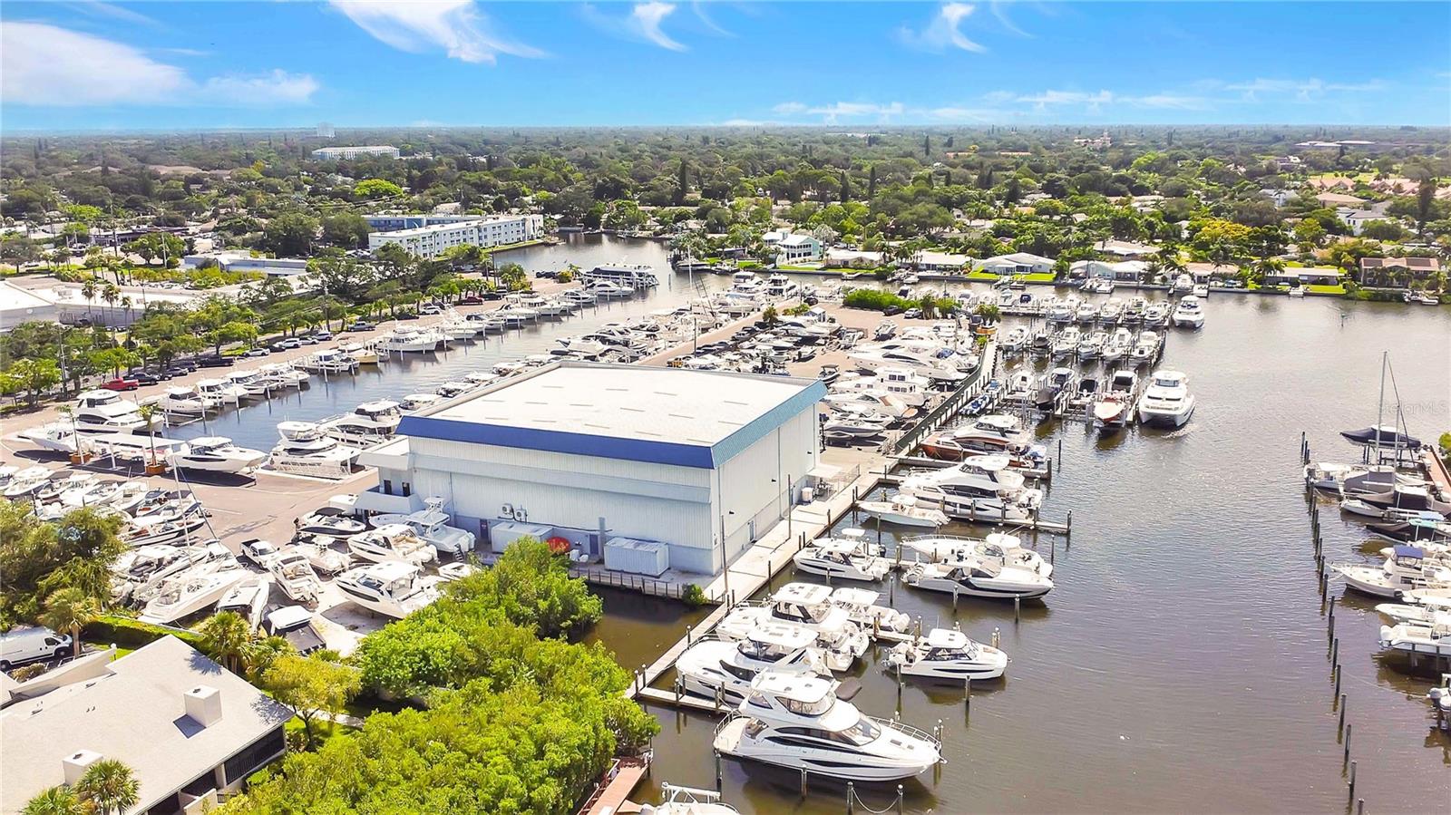 Boating enthusiasts will love this location.