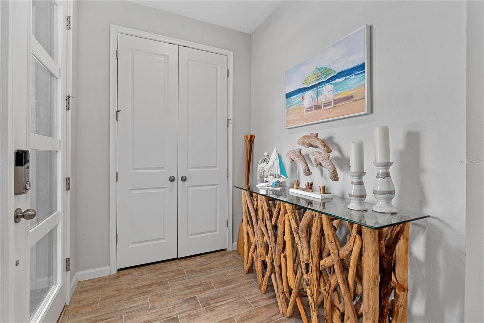 Entrance/Foyer with Large Storage Closet