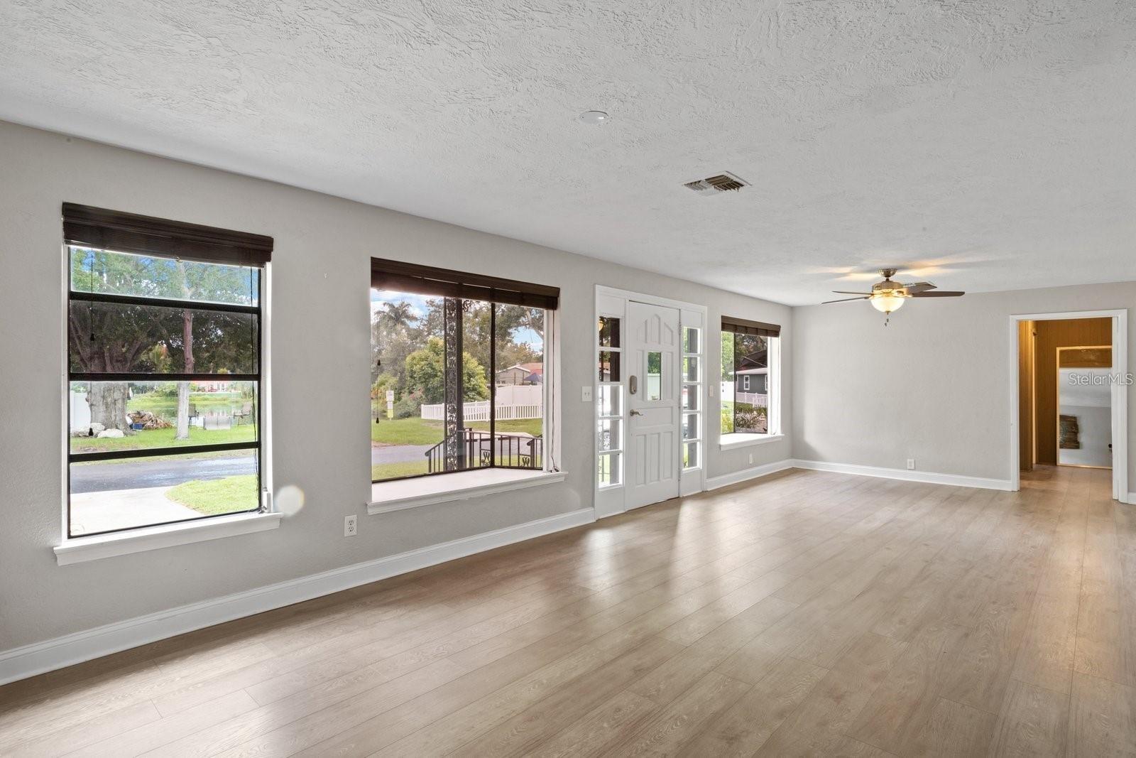 BLANK CANVAS OF DINING & LIVING ROOM.