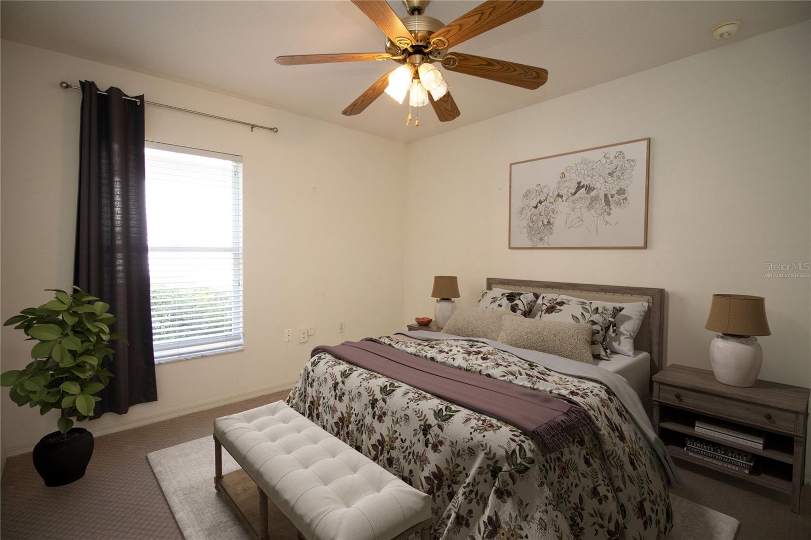 Virtually Staged - Guest Bedroom