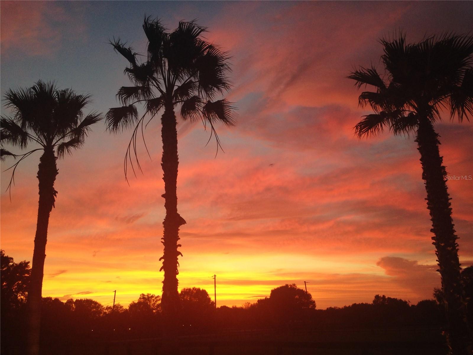 Sunset View from Main Home