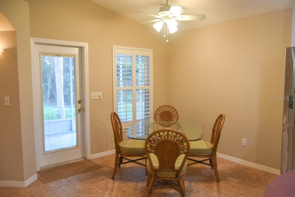 Dining area