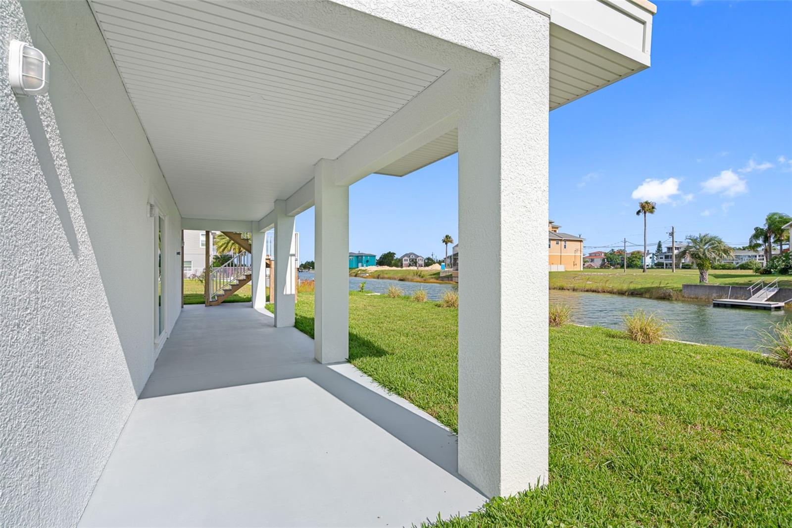 Covered Terrace First Level