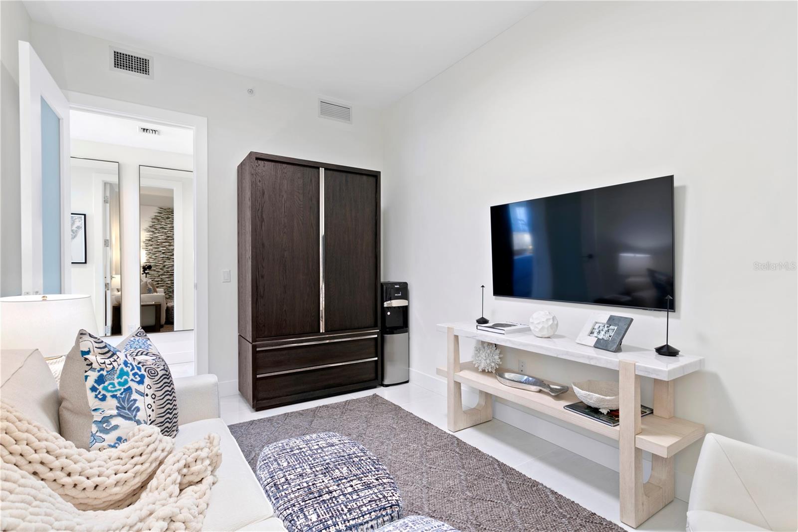 Bedroom 3 with armoir closet and sofa bed