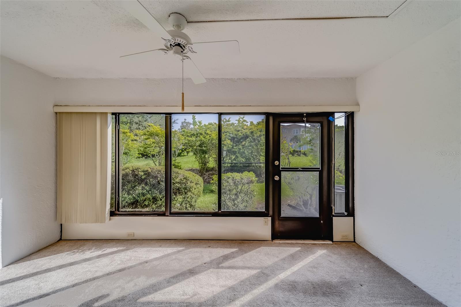 Oversized Lanai with updated hurricane sliders and private views