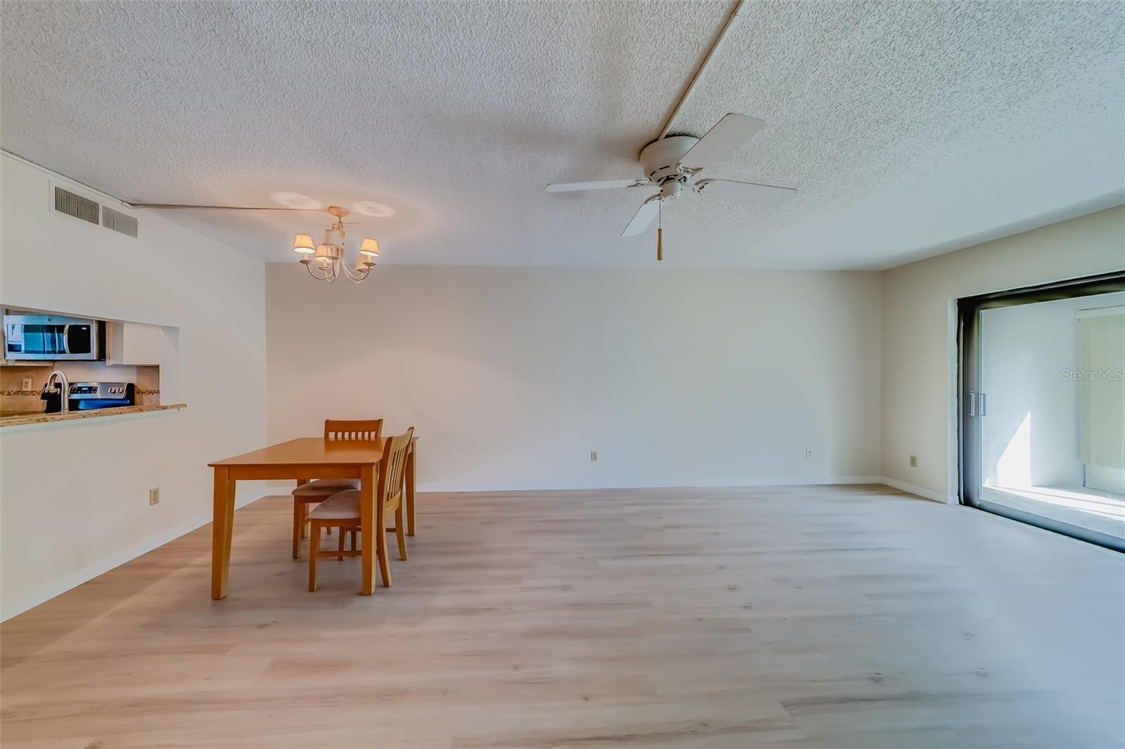 Grand Living Room with Dining Area