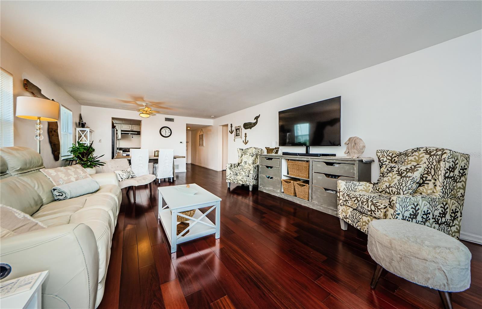 Open concept Living and Dining area