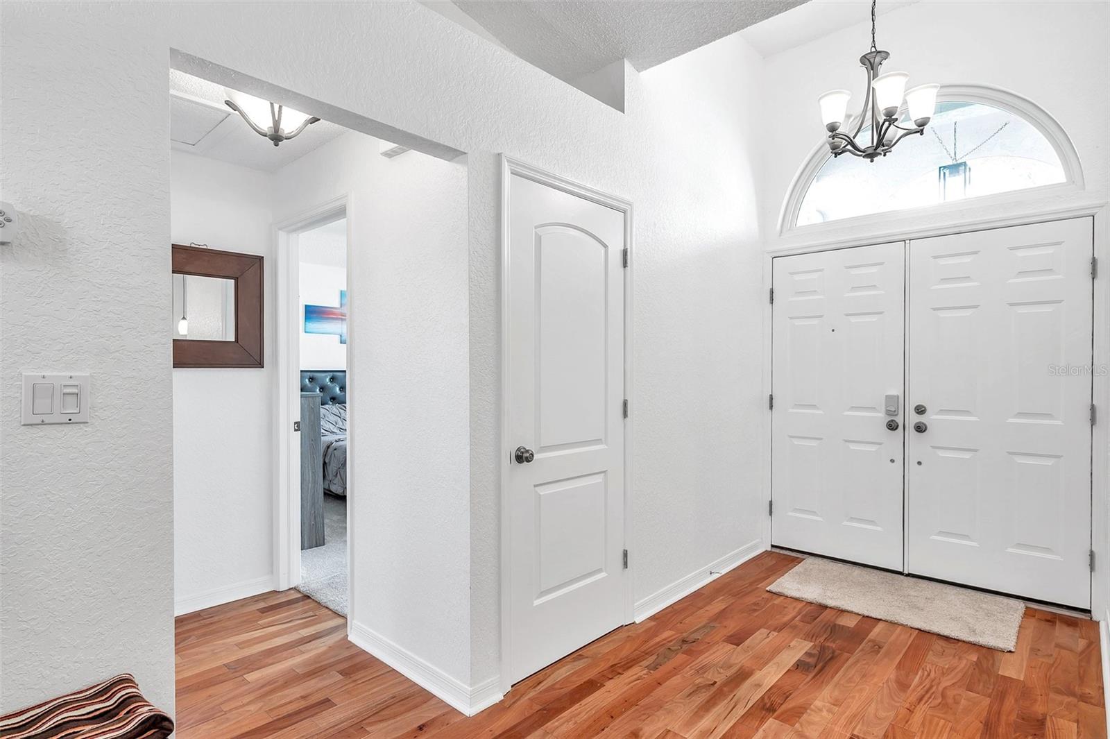 View to left is hallway to 2nd and 3rd bedrooms.