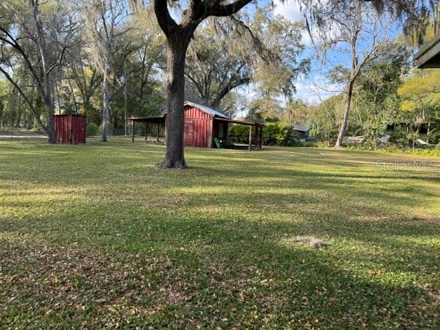 Barn and Well House