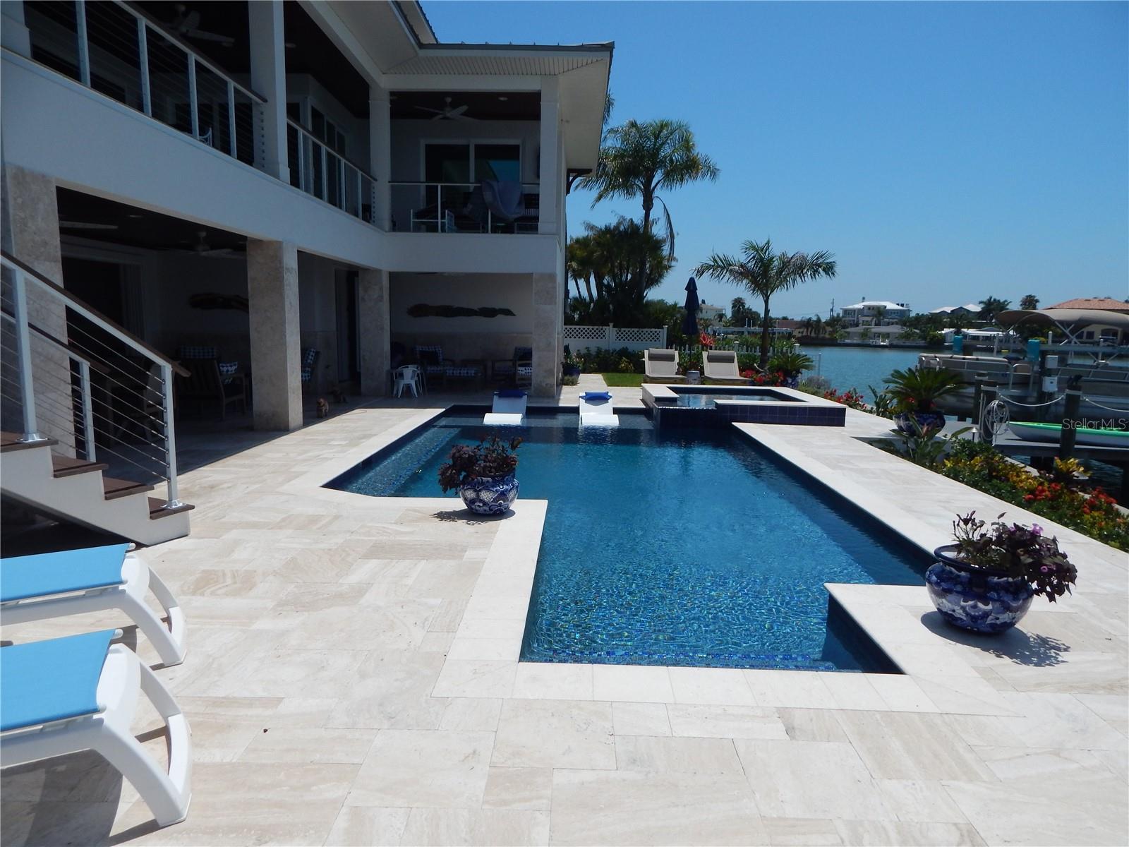 Completed Pool of a similar "Key West" Home