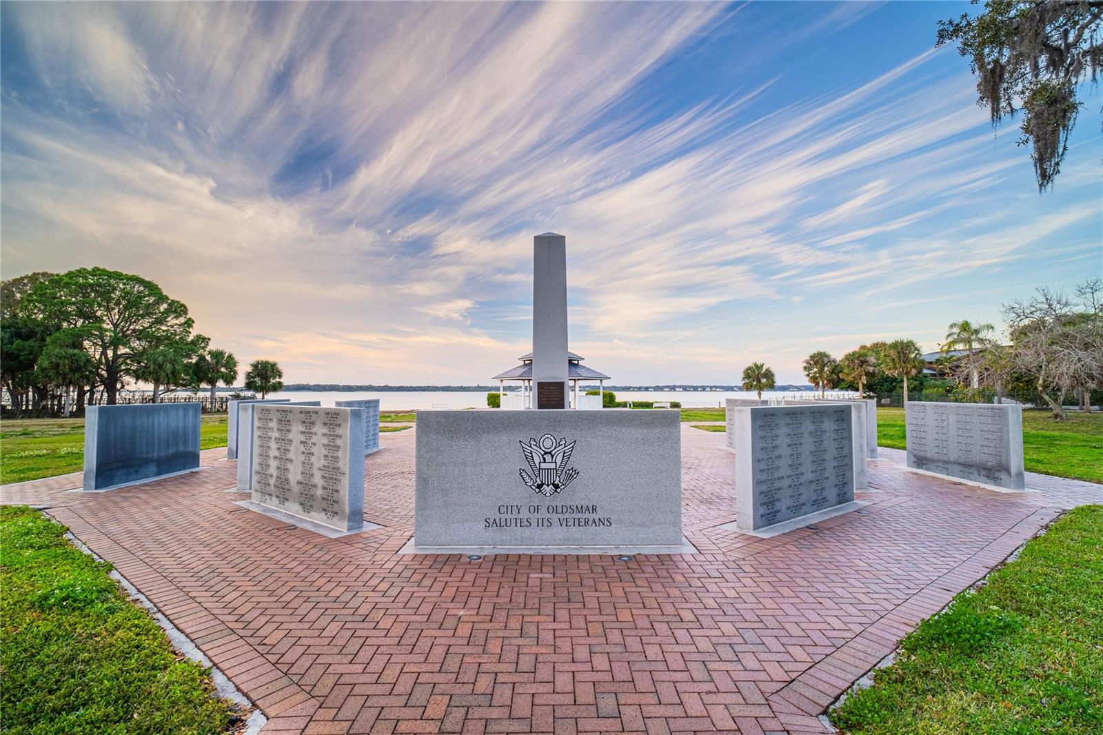 Veteran's Park memorial