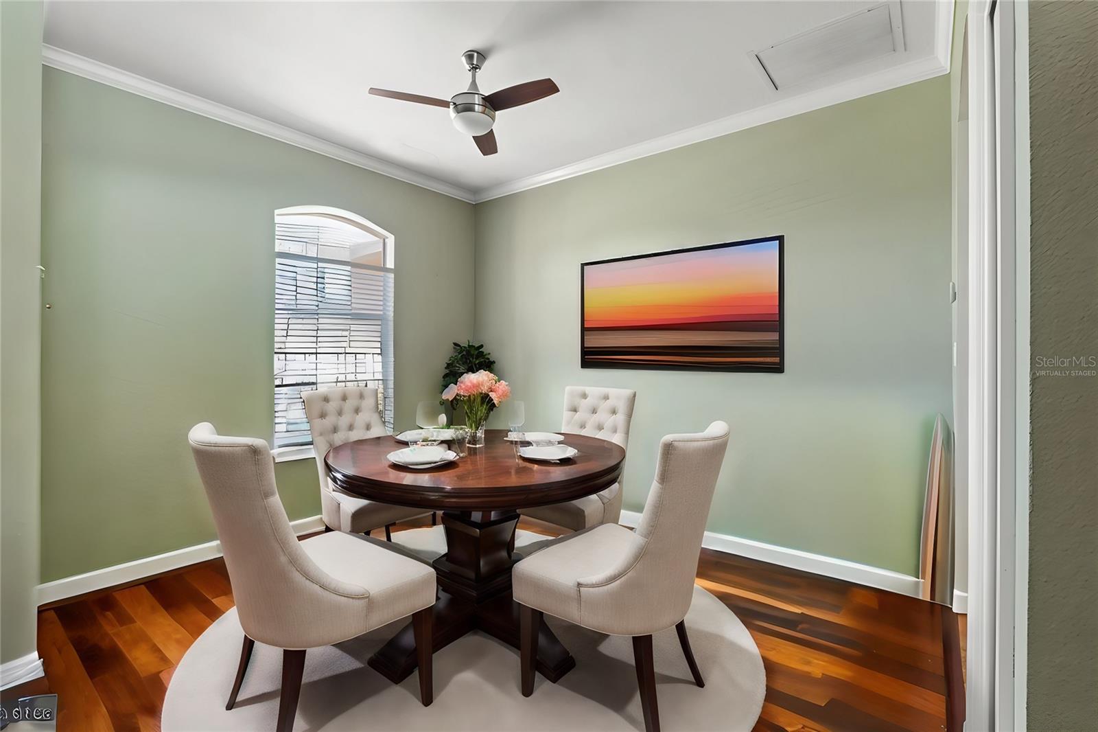 Dining room/Virtually staged