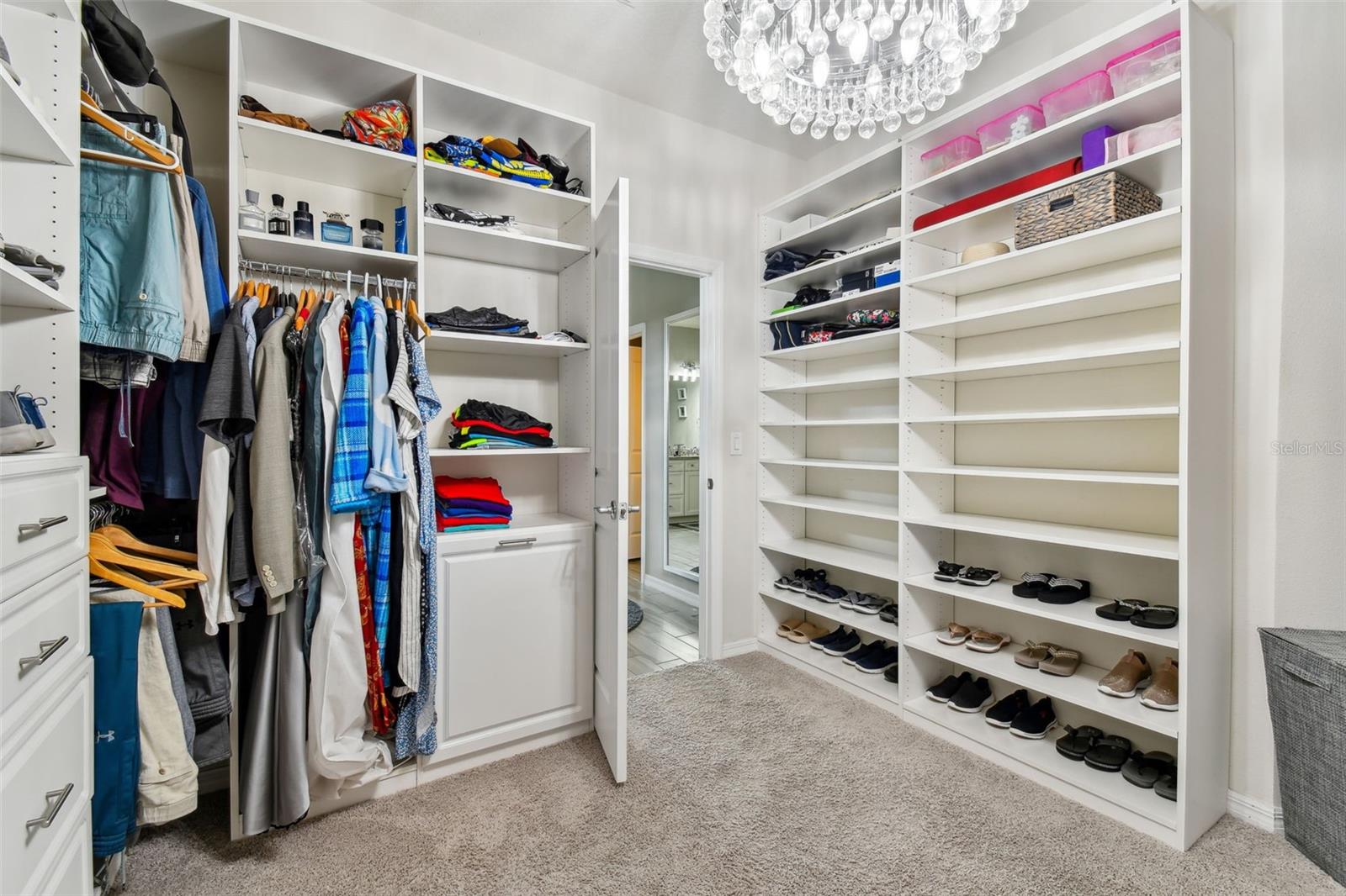 Owners suite walk in closet