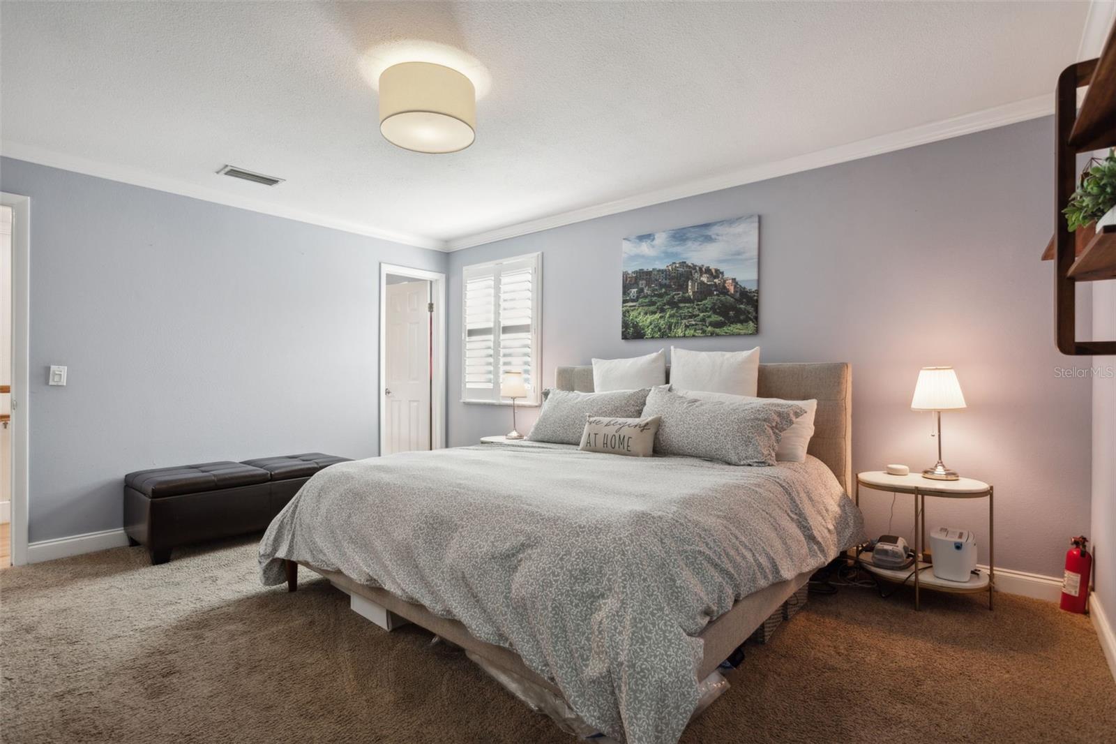 Primary Bedroom with Walk In Closet