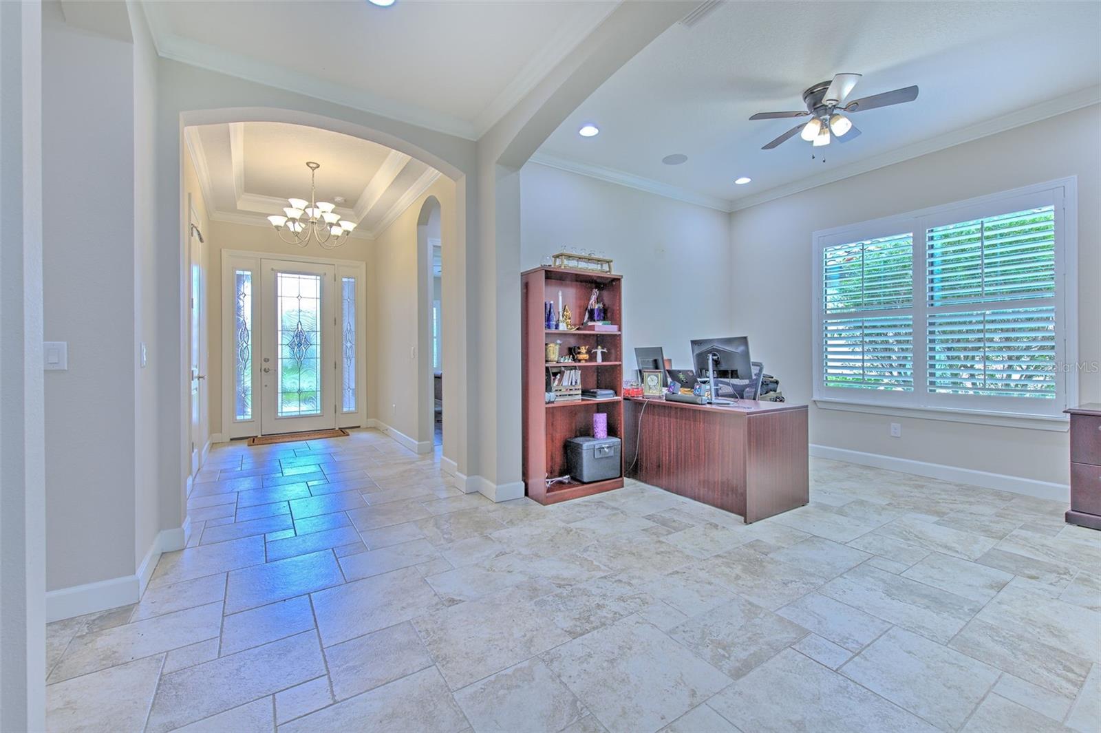 View of Foyer & Flex Room