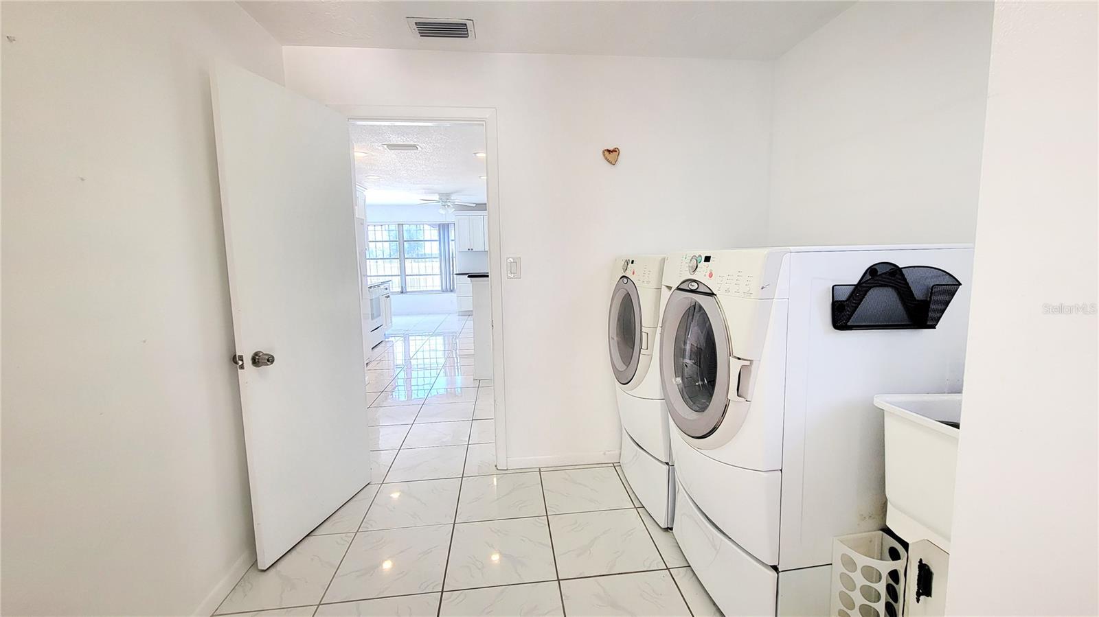 Laundry Room With Access to Garage