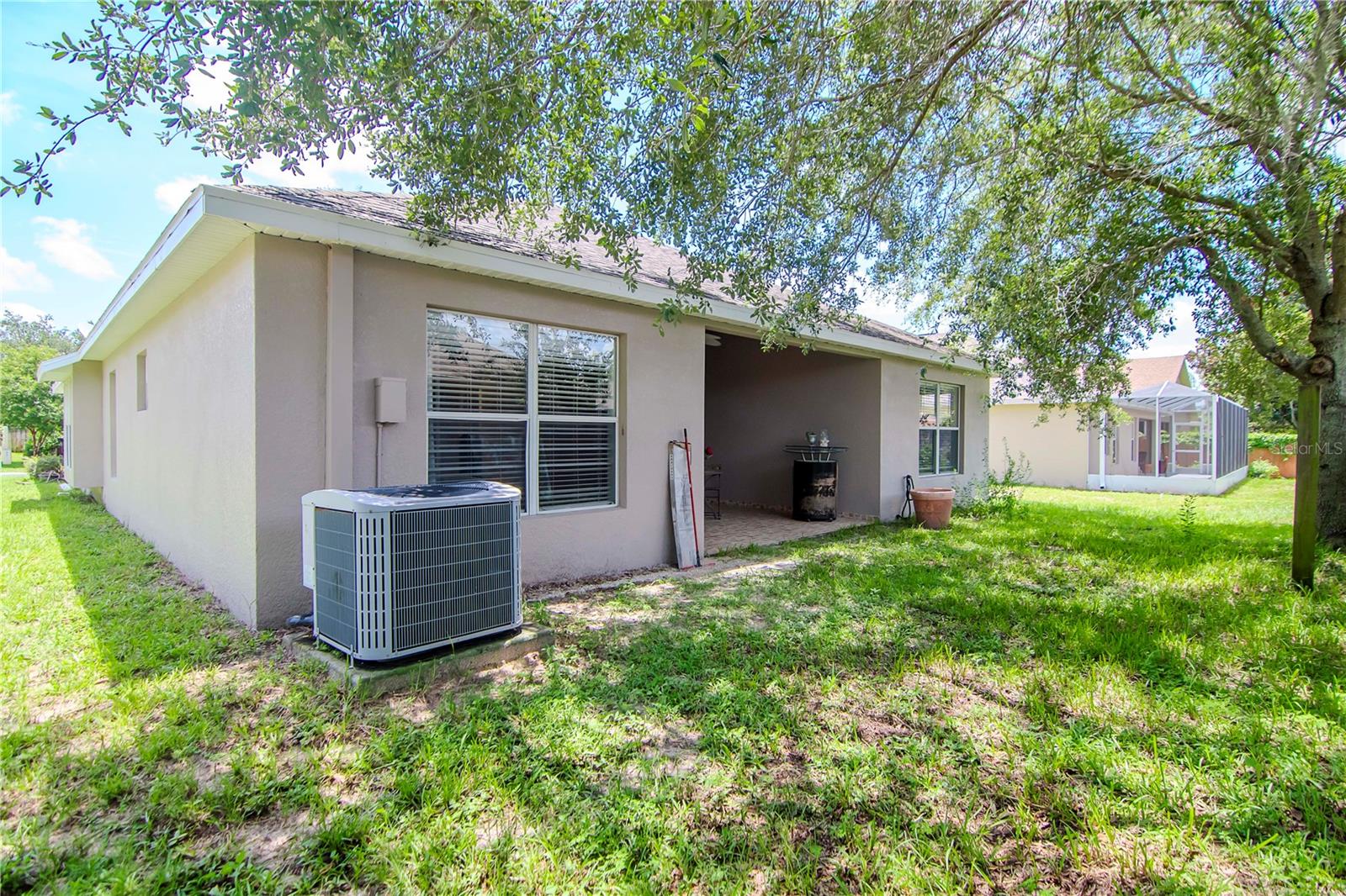 Backyard is perfect for play and your favorite furry pets