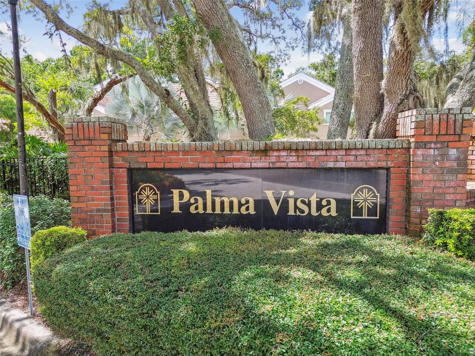 Entrance to Palma Vista