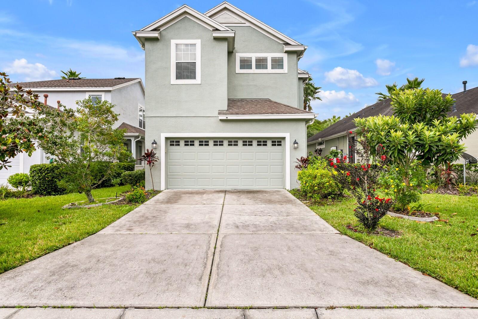 2-Car Garage with Entry Behind Home