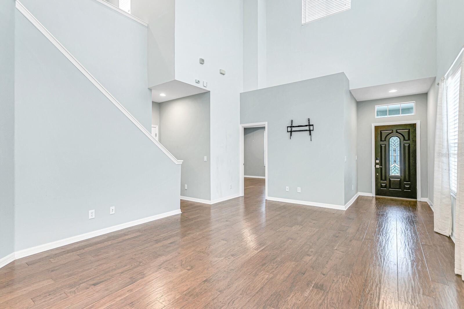 Great Room with 2nd Story Ceilings