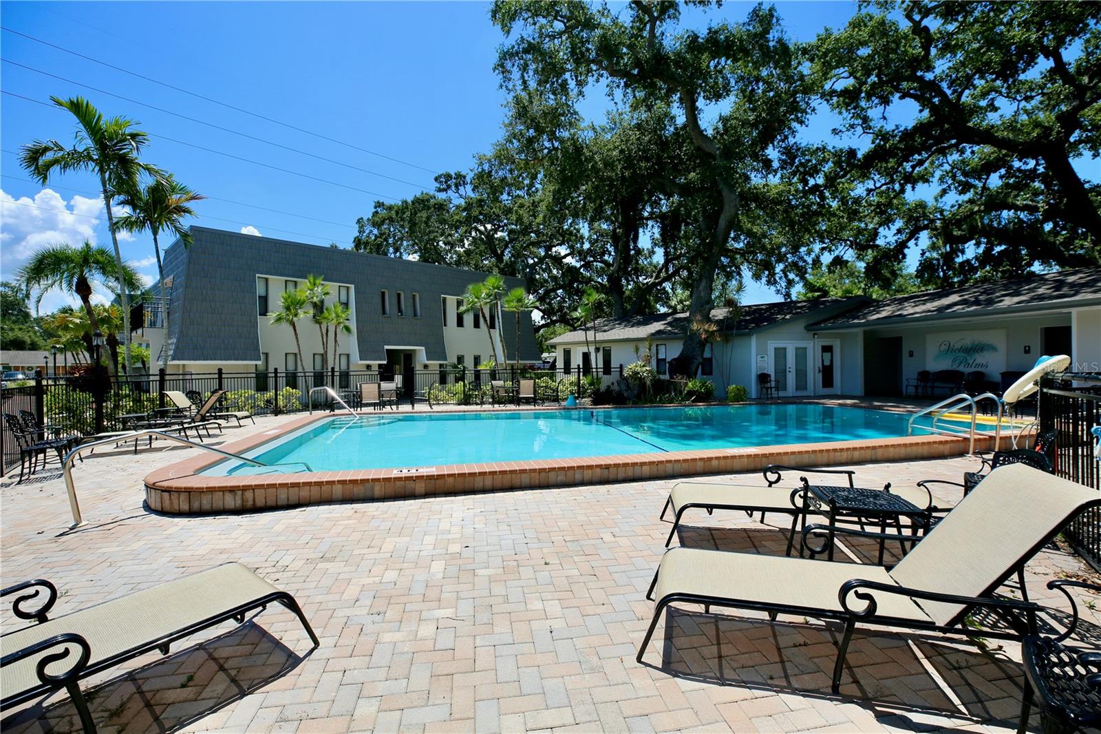 Resort style pool