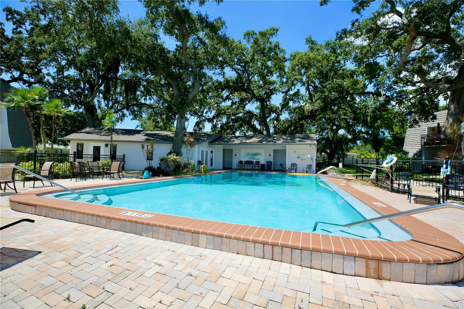 Large resort style pool for your enjoyment