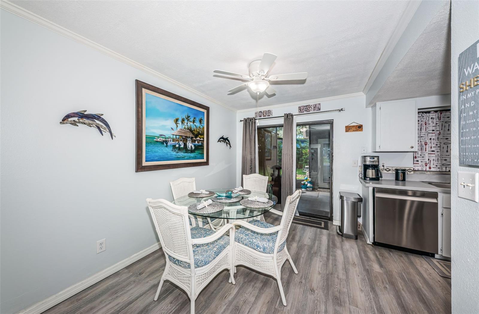 Cozy Dining Area off the Kitchen