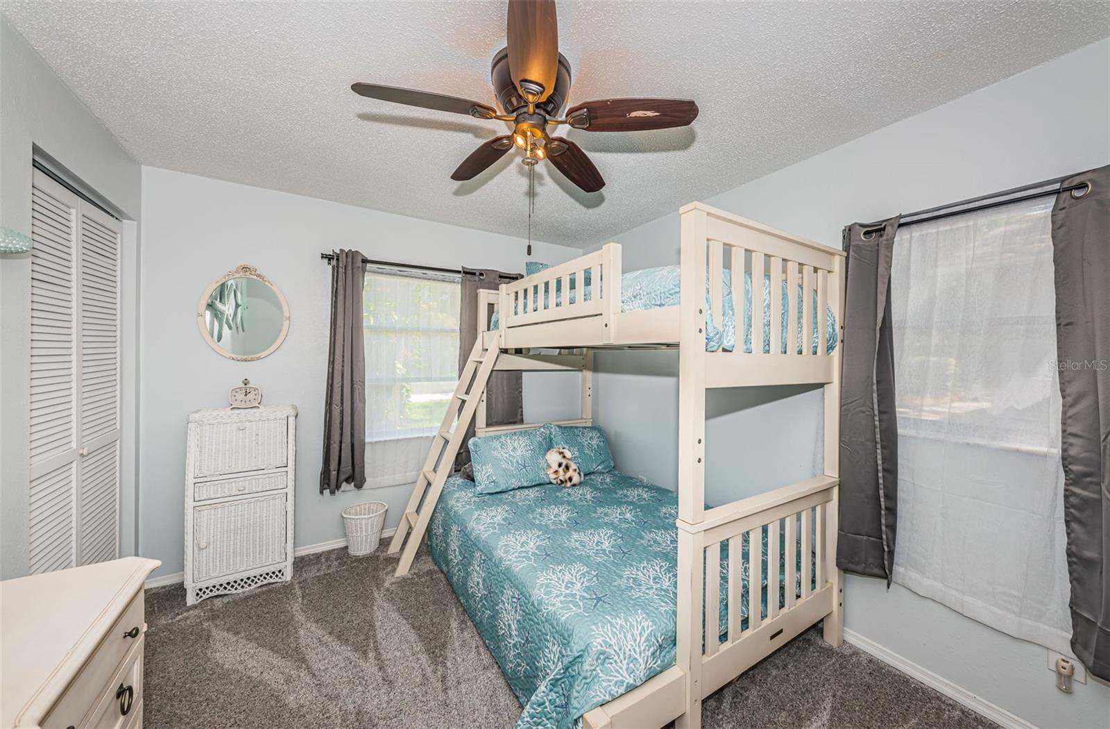 Secondary Bedroom with Built in Bunk Bed!