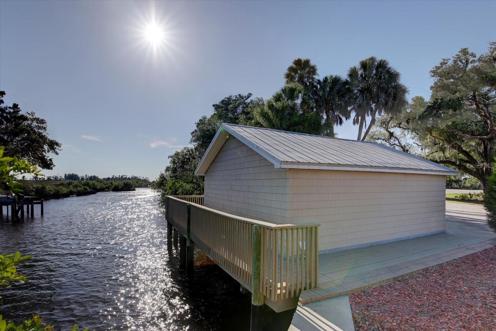 Rustic Boathouse built in 1943