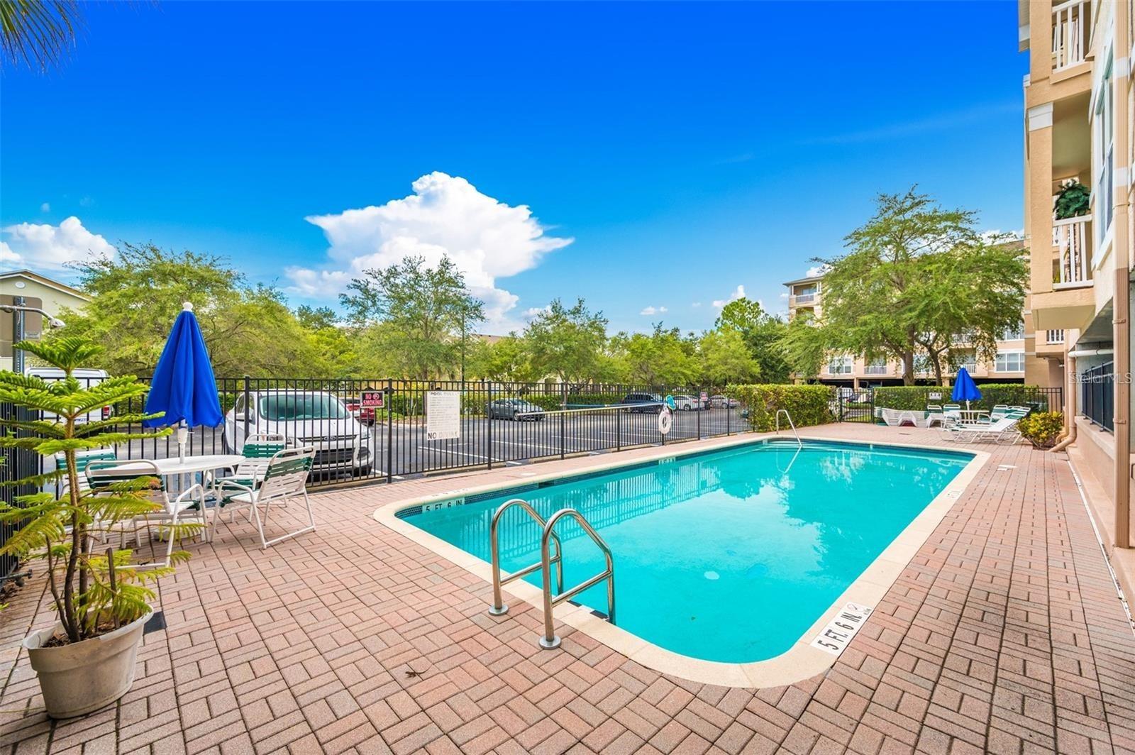 POOL FACING WEST