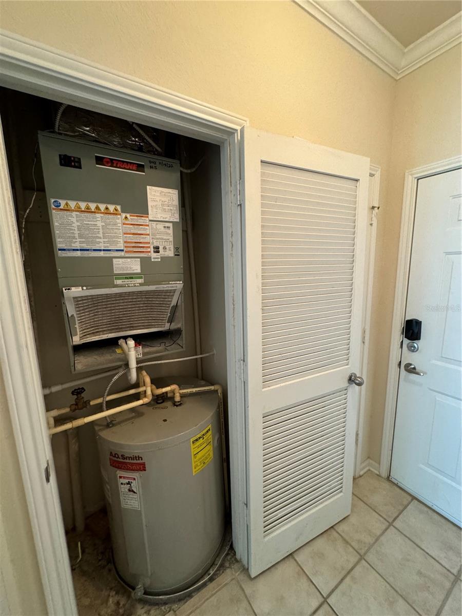 WATER HEATER CLOSET