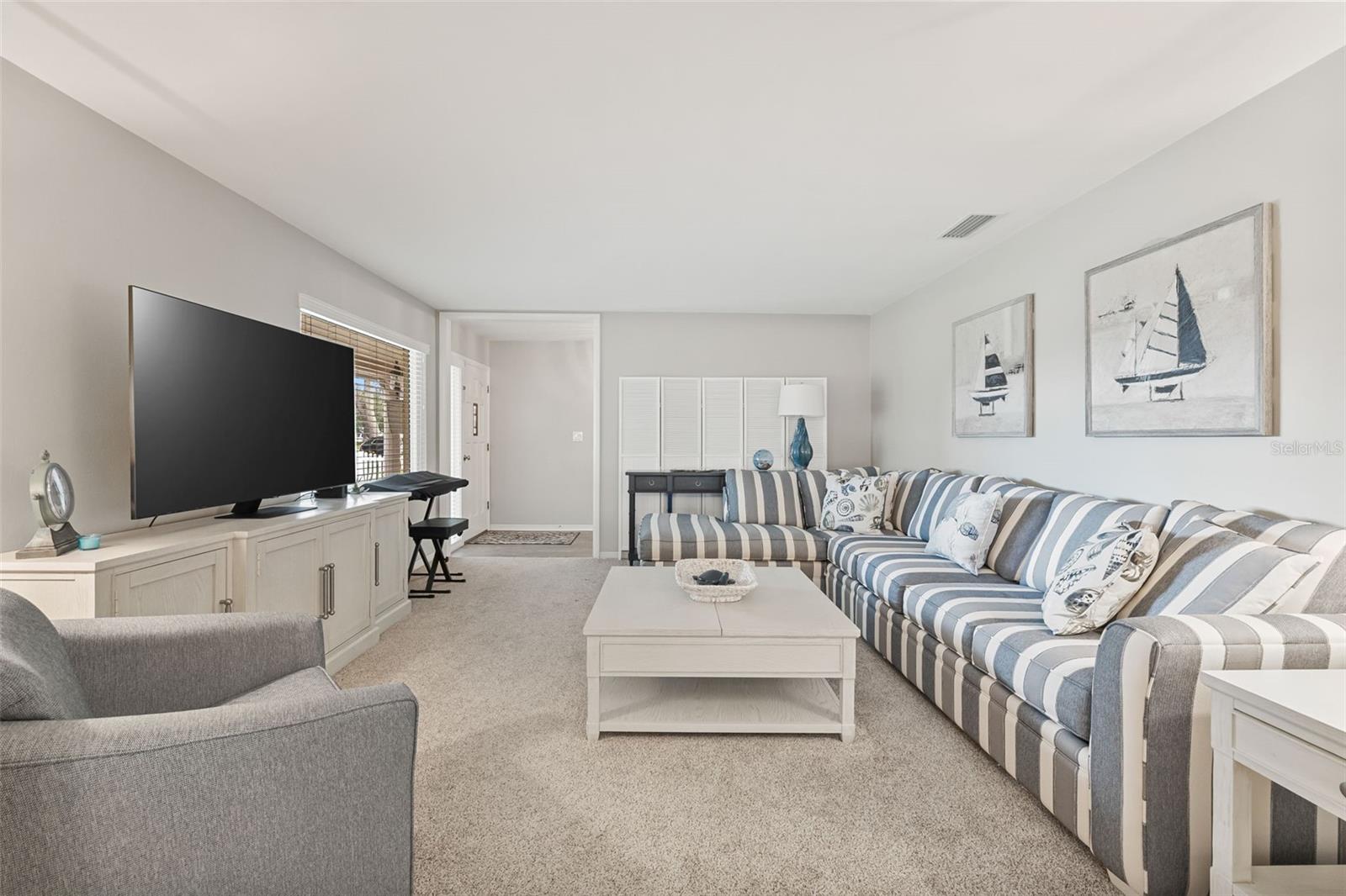 One of two living areas. This room is located in the front of the house.