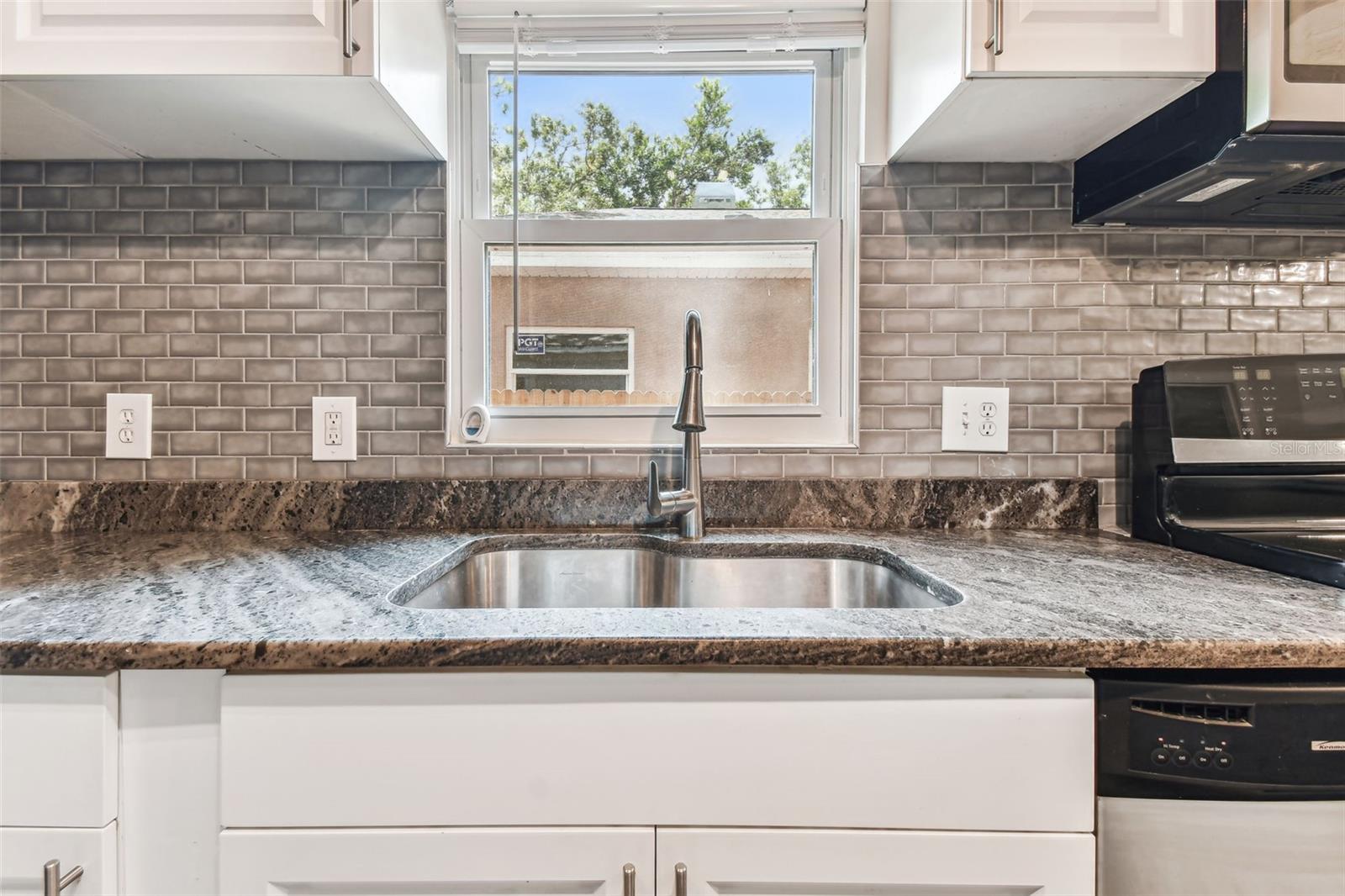 Remodeled kitchen