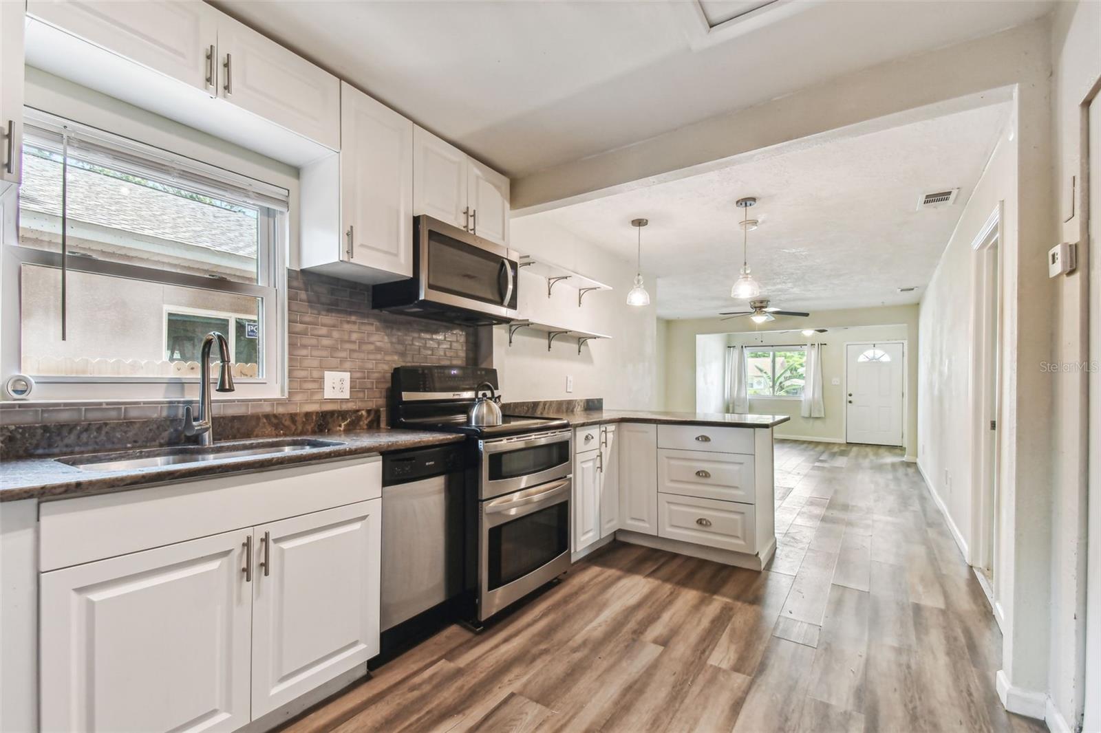 Remodeled kitchen