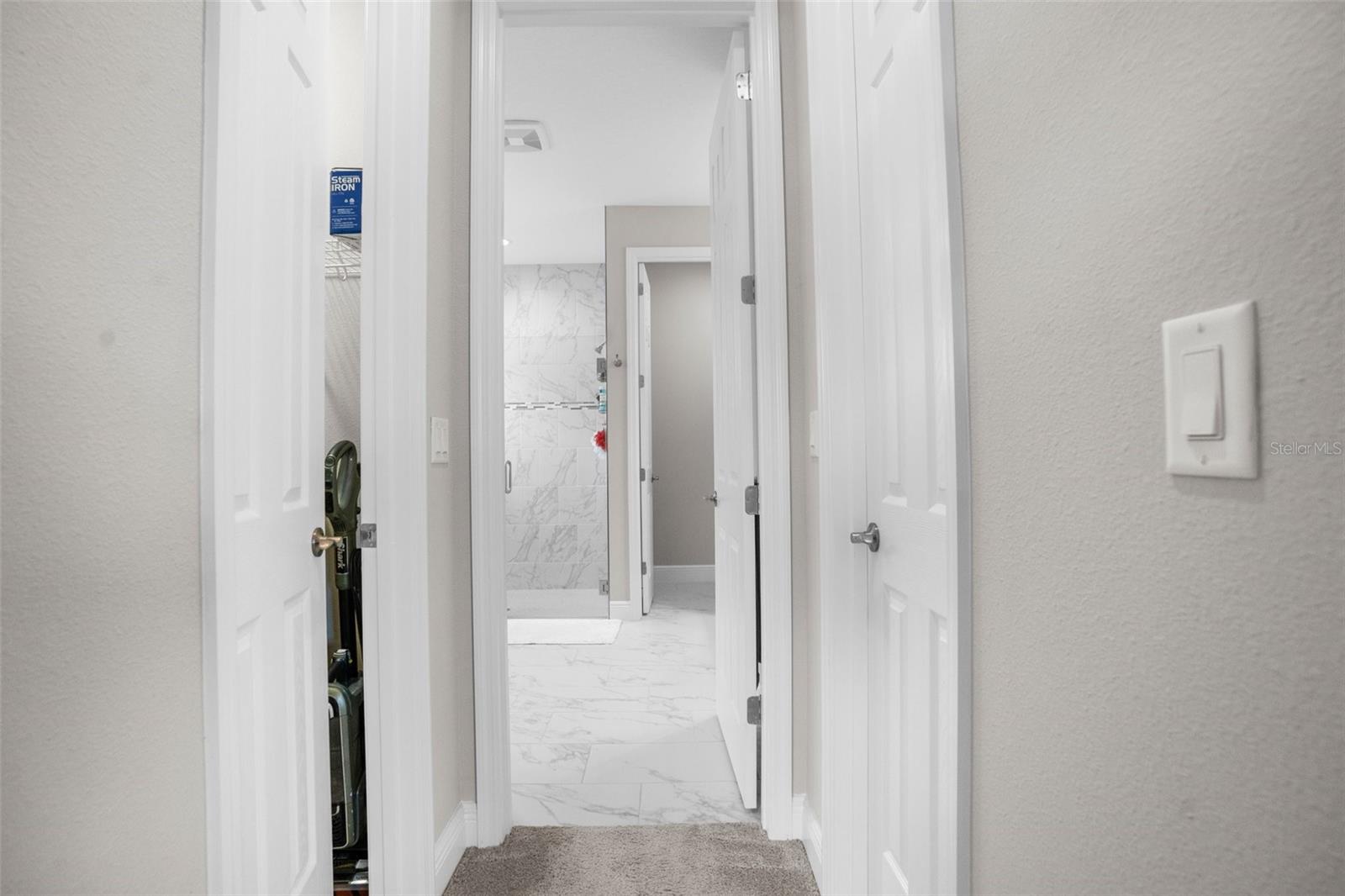 His and Hers Closets Primary Bedroom