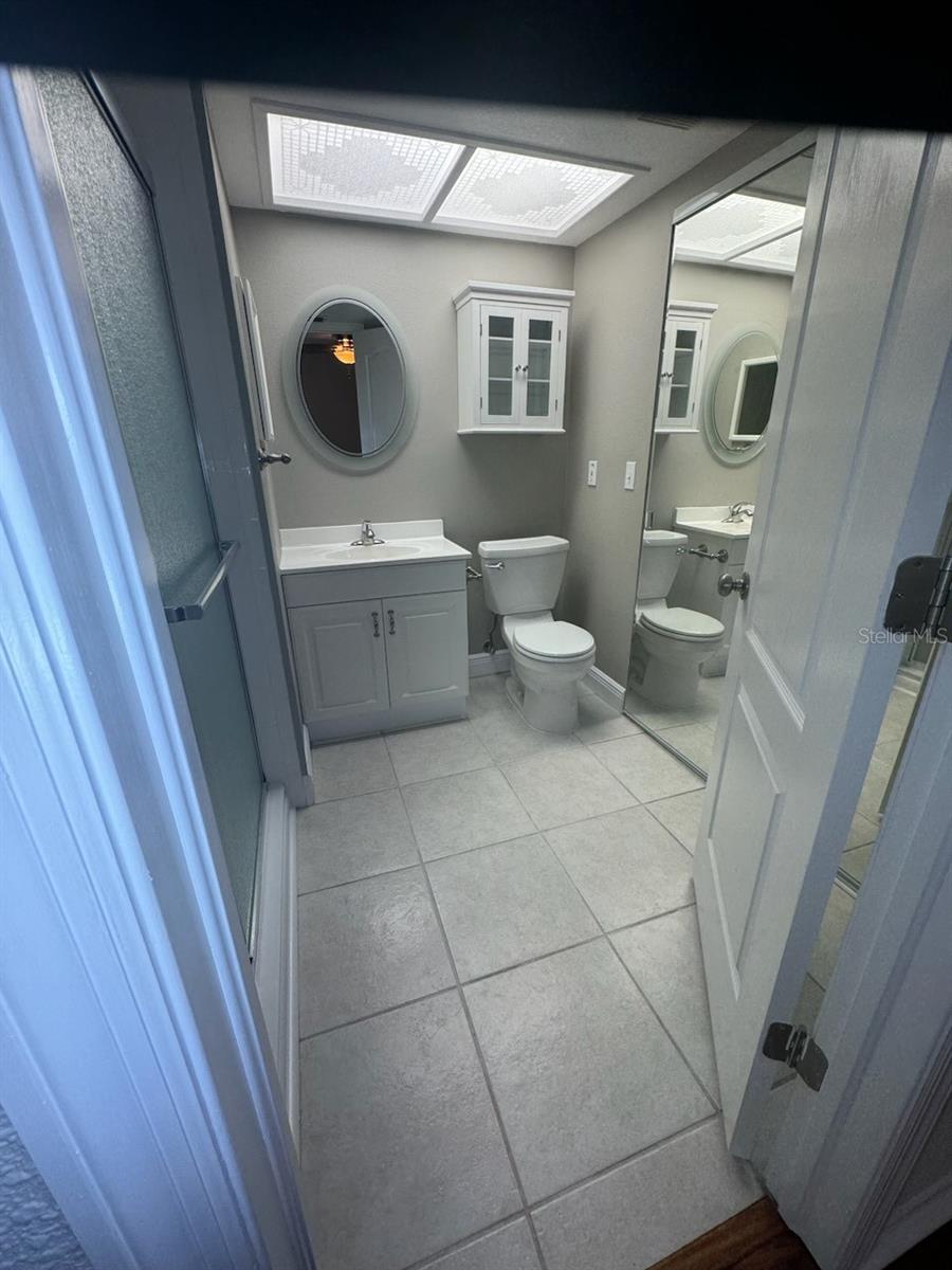 Primary En Suite with step-in shower and walk-in closet