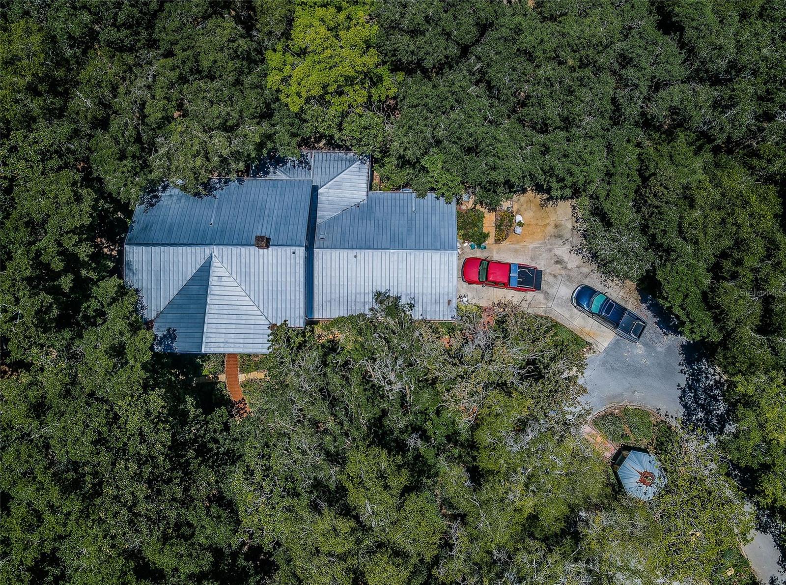 New "lifetime" metal roof