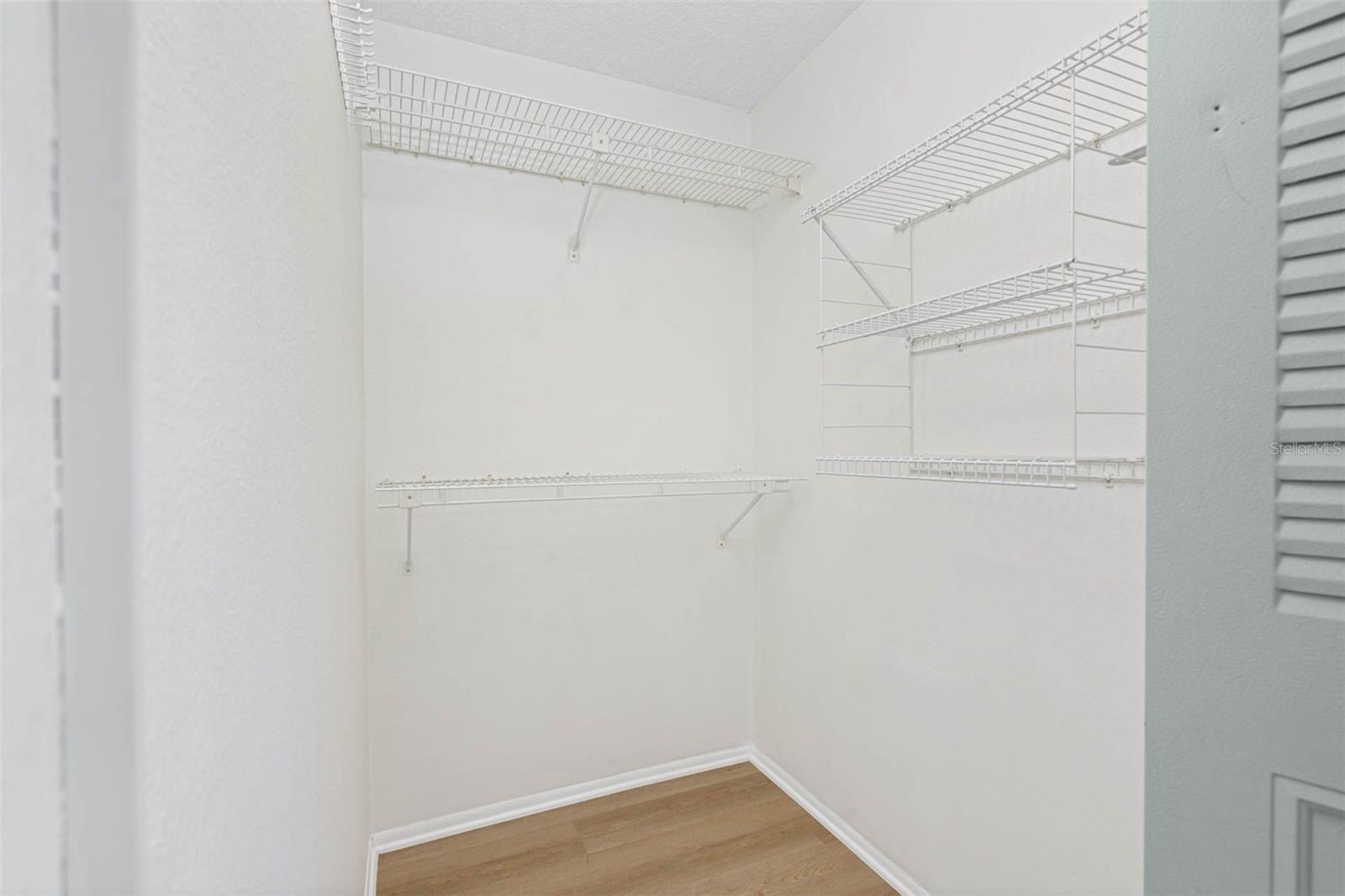 Spacious Primary Walk-in Closet