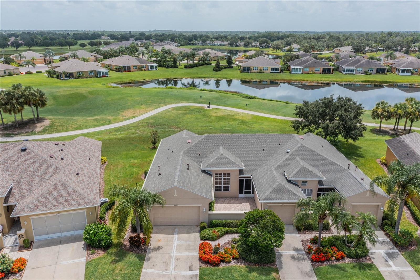 GOLF COURSE AND WATER