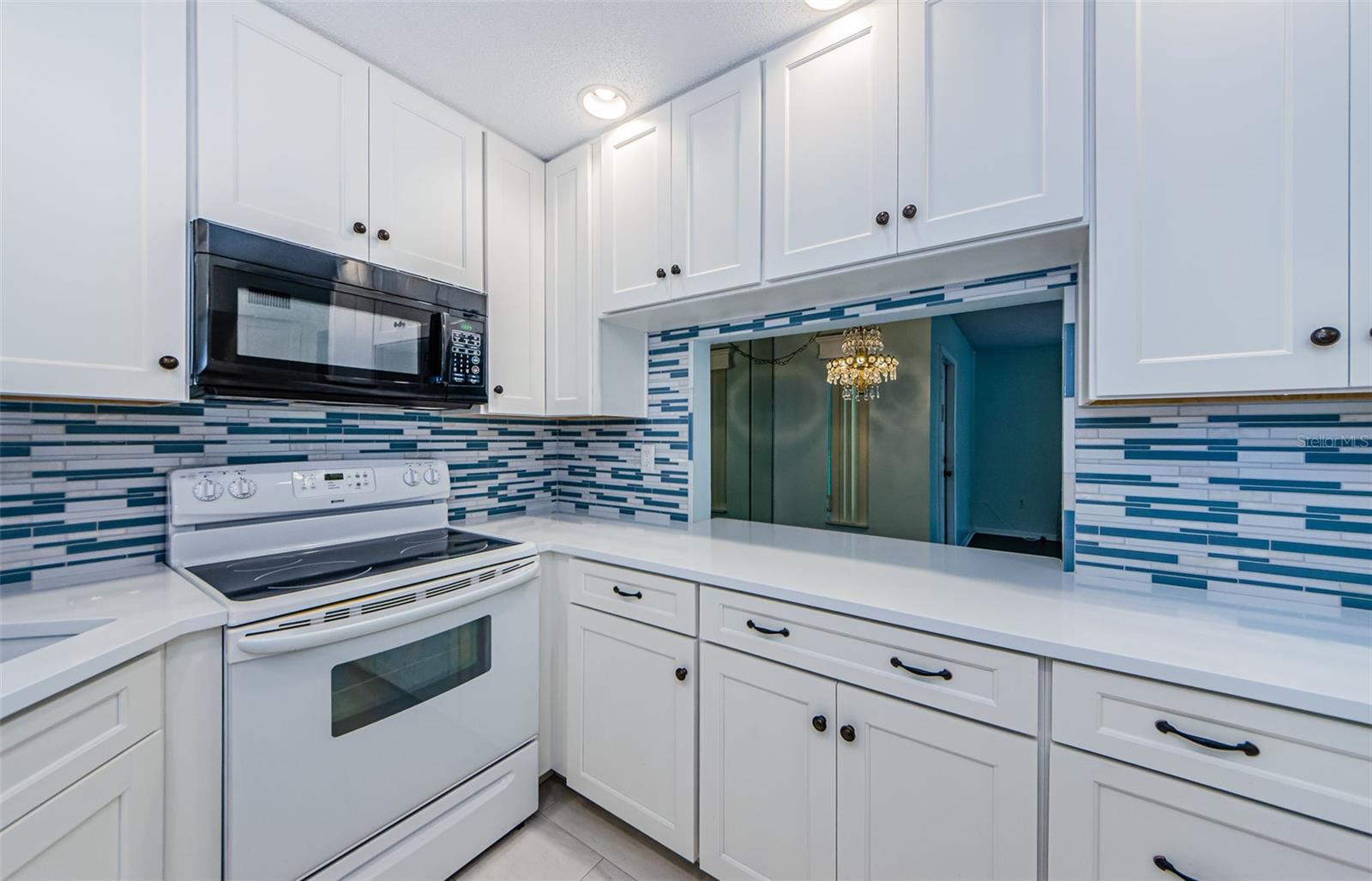 Kitchen Window to Dining Room