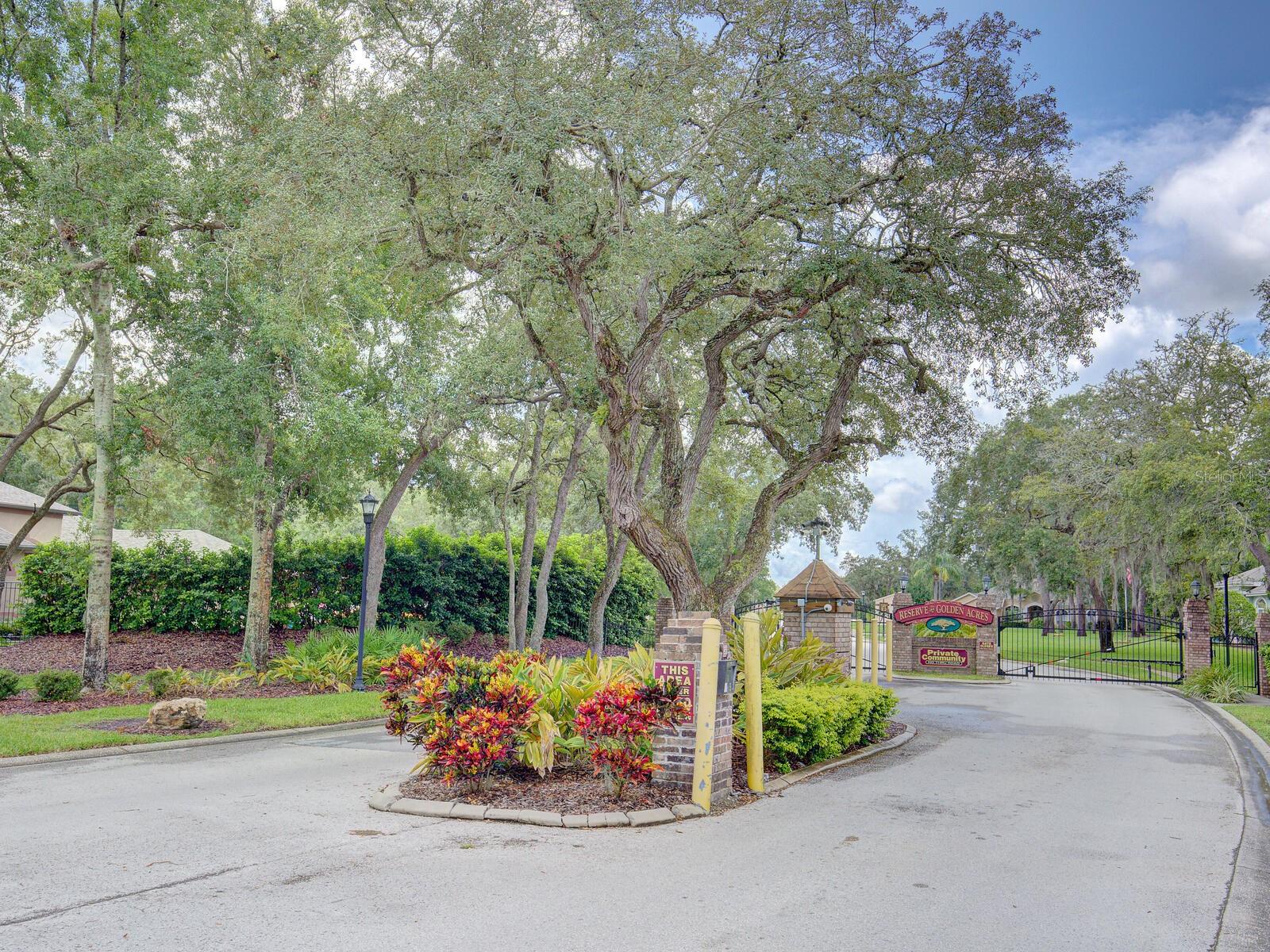 Gated Community Entrance